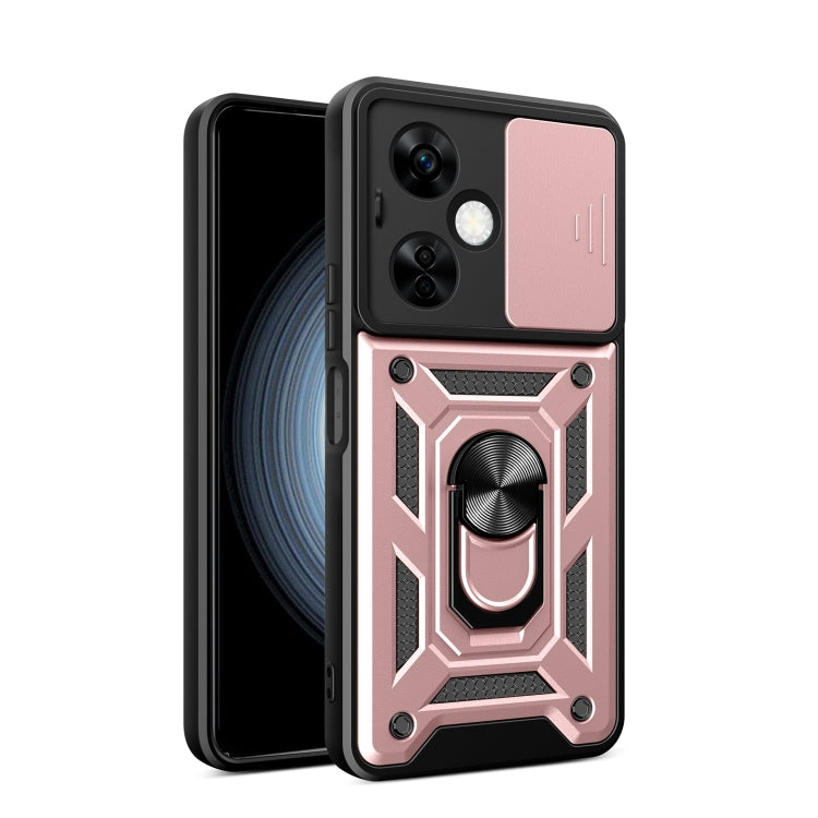 Sliding Camera Cover Design TPU+PC Phone Case, For OnePlus 12 5G Global, For OnePlus Nord N30 / CE3 Lite