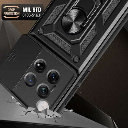 Sliding Camera Cover Design TPU+PC Phone Case, For OnePlus 12 5G Global, For OnePlus Nord N30 / CE3 Lite