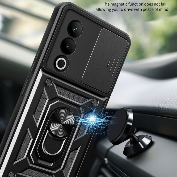 Sliding Camera Cover Design TPU+PC Phone Case, For OnePlus Nord CE4 5G Global, For OnePlus 12R 5G / Ace 3 5G, For OnePlus 12 5G Global