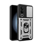 Sliding Camera Cover Design TPU+PC Phone Case, For OnePlus Nord CE4 5G Global, For OnePlus 12R 5G / Ace 3 5G, For OnePlus 12 5G Global