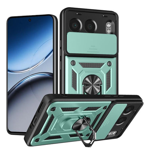 Sliding Camera Cover Design TPU+PC Phone Case, For OnePlus Nord 4, For OnePlus Nord CE4 Lite India, For OnePlus Nord CE4 Lite