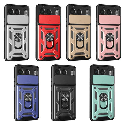 Sliding Camera Cover Design TPU+PC Phone Case, For OnePlus Nord 4, For OnePlus Nord CE4 Lite India, For OnePlus Nord CE4 Lite