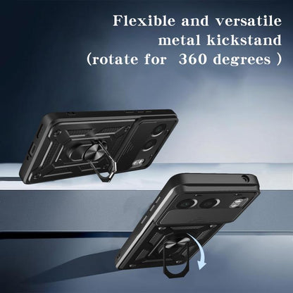 Sliding Camera Cover Design TPU+PC Phone Case, For OnePlus Nord 4, For OnePlus Nord CE4 Lite India, For OnePlus Nord CE4 Lite