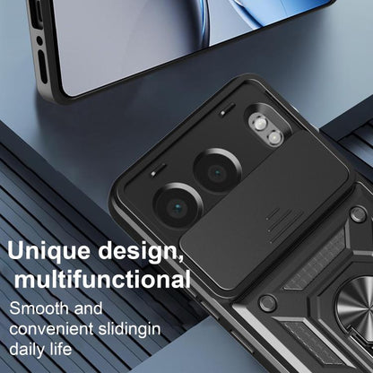 Sliding Camera Cover Design TPU+PC Phone Case, For OnePlus Nord 4, For OnePlus Nord CE4 Lite India, For OnePlus Nord CE4 Lite
