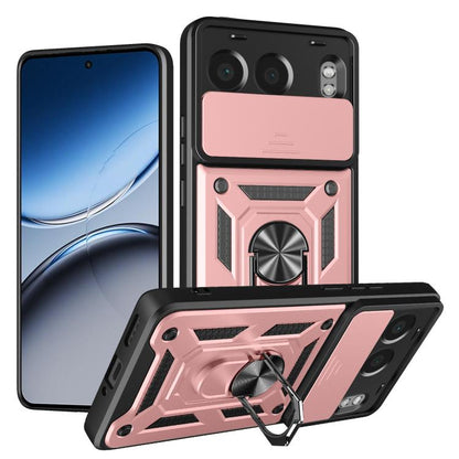 Sliding Camera Cover Design TPU+PC Phone Case, For OnePlus Nord 4, For OnePlus Nord CE4 Lite India, For OnePlus Nord CE4 Lite