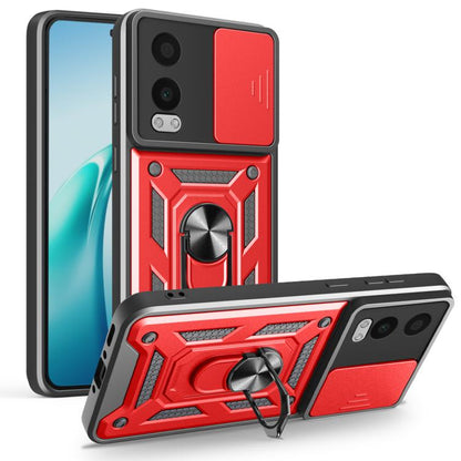Sliding Camera Cover Design TPU+PC Phone Case, For OnePlus Nord CE4 Lite, For OnePlus Nord CE4 5G Global, For OnePlus 12R 5G / Ace 3 5G