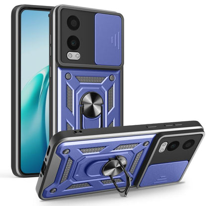 Sliding Camera Cover Design TPU+PC Phone Case, For OnePlus Nord CE4 Lite, For OnePlus Nord CE4 5G Global, For OnePlus 12R 5G / Ace 3 5G