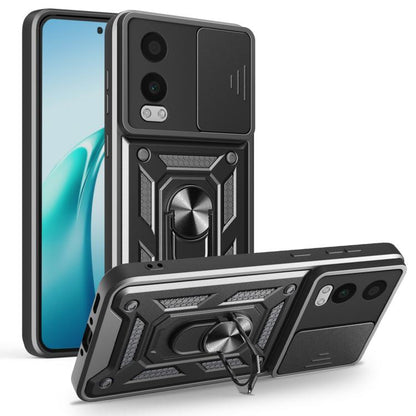 Sliding Camera Cover Design TPU+PC Phone Case, For OnePlus 13, For OnePlus Nord 4, For OnePlus Nord CE4 Lite India