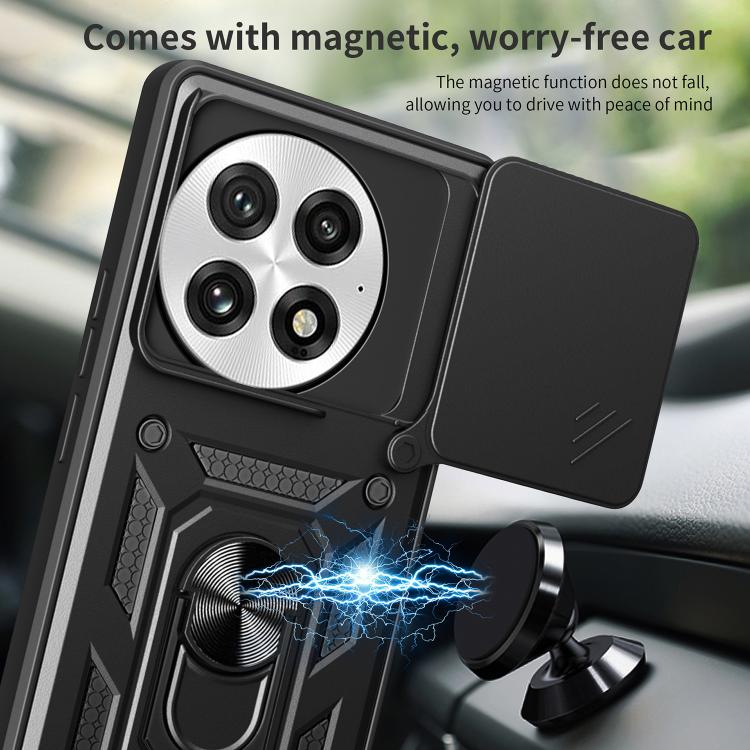 Sliding Camera Cover Design TPU+PC Phone Case, For OnePlus 13, For OnePlus Nord 4, For OnePlus Nord CE4 Lite India