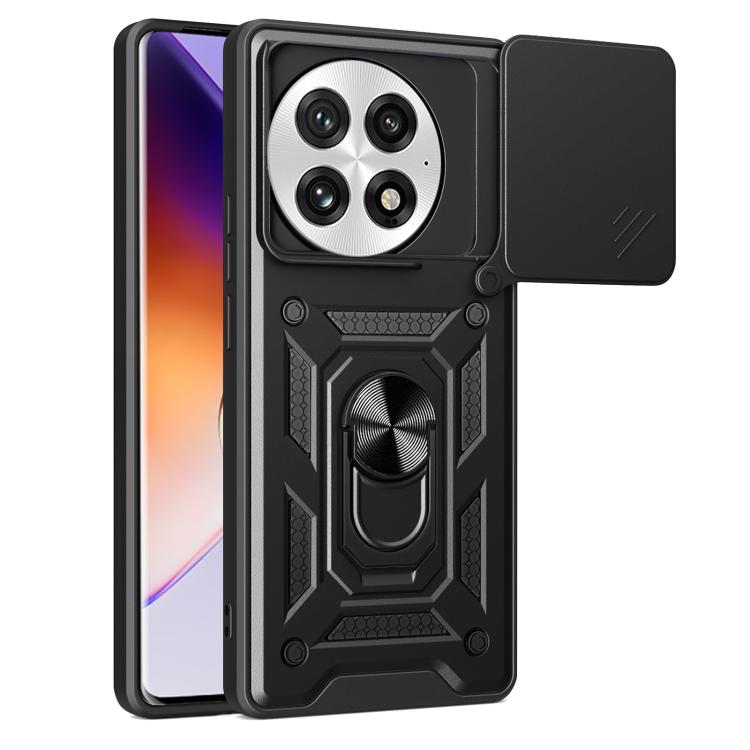 Sliding Camera Cover Design TPU+PC Phone Case, For OnePlus Ace 5 Racing / Nord CE5, For OnePlus 13R / Ace 5 / Ace 5 Pro 5G, For OnePlus 13
