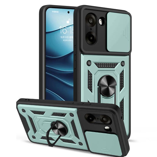 Sliding Camera Cover Design TPU+PC Phone Case, For OnePlus Ace 5 Racing / Nord CE5, For OnePlus 13R / Ace 5 / Ace 5 Pro 5G, For OnePlus 13