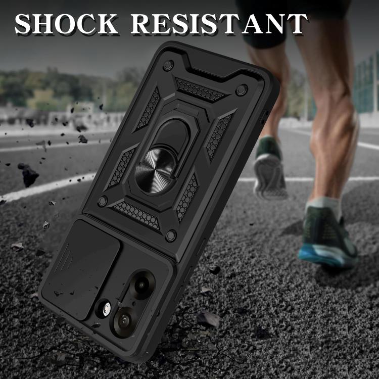 Sliding Camera Cover Design TPU+PC Phone Case, For OnePlus Ace 5 Racing / Nord CE5, For OnePlus 13R / Ace 5 / Ace 5 Pro 5G, For OnePlus 13