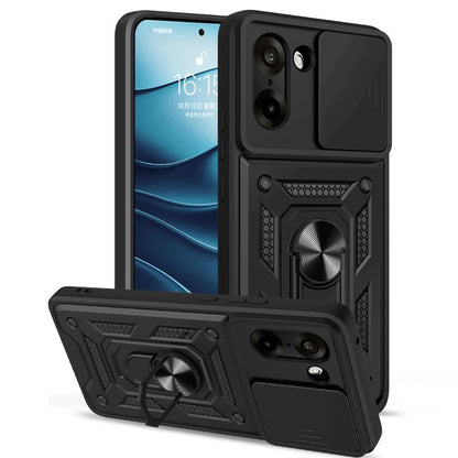 Sliding Camera Cover Design TPU+PC Phone Case, For OnePlus Ace 5 Racing / Nord CE5, For OnePlus 13R / Ace 5 / Ace 5 Pro 5G, For OnePlus 13