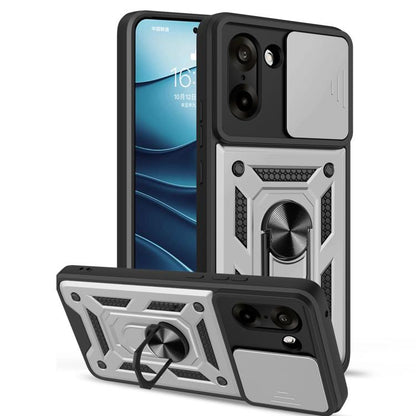 Sliding Camera Cover Design TPU+PC Phone Case, For OnePlus Ace 5 Racing / Nord CE5, For OnePlus 13R / Ace 5 / Ace 5 Pro 5G, For OnePlus 13