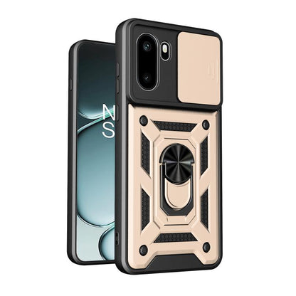 Sliding Camera Cover Design TPU+PC Phone Case, For OnePlus 15R, For OnePlus 15, For OnePlus Ace 5 Ultra / Nord 5
