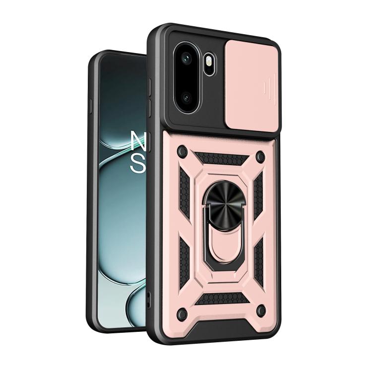 Sliding Camera Cover Design TPU+PC Phone Case, For OnePlus Nord 6 5G, For OnePlus 15R, For OnePlus 15