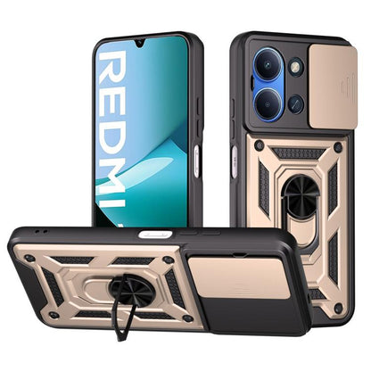 Sliding Camera Cover Design TPU+PC Phone Case, For OnePlus 15R, For OnePlus 15, For OnePlus Ace 5 Ultra / Nord 5