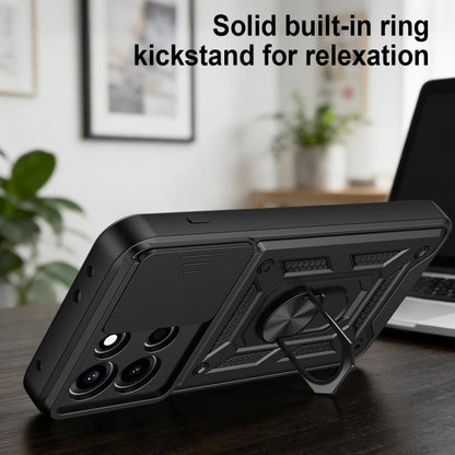 Sliding Camera Cover Design TPU+PC Phone Case, For OnePlus Nord 6 5G, For OnePlus 15R, For OnePlus 15
