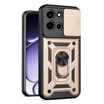 Sliding Camera Cover Design TPU+PC Phone Case, For OnePlus Nord 6 5G, For OnePlus 15R, For OnePlus 15