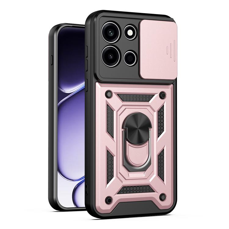 Sliding Camera Cover Design TPU+PC Phone Case, For OnePlus Nord 6 5G, For OnePlus 15R, For OnePlus 15
