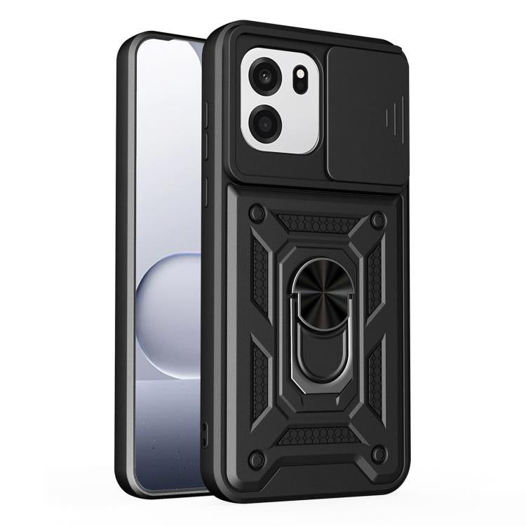 Sliding Camera Cover Design TPU+PC Phone Case, For OnePlus N6x 5G, For OnePlus Nord 6 5G, For OnePlus Turbo 6 / Turbo 6V 5G
