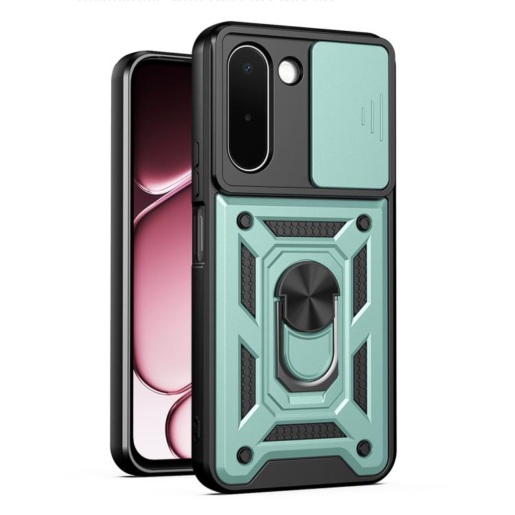 Sliding Camera Cover Design TPU+PC Phone Case, For OnePlus N6x 5G, For OnePlus Nord 6 5G, For OnePlus Turbo 6 / Turbo 6V 5G