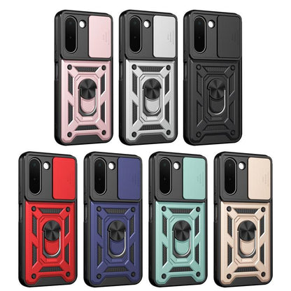 Sliding Camera Cover Design TPU+PC Phone Case, For OnePlus N6x 5G, For OnePlus Nord 6 5G, For OnePlus Turbo 6 / Turbo 6V 5G
