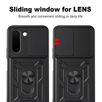 Sliding Camera Cover Design TPU+PC Phone Case, For OnePlus N6x 5G, For OnePlus Nord 6 5G, For OnePlus Turbo 6 / Turbo 6V 5G