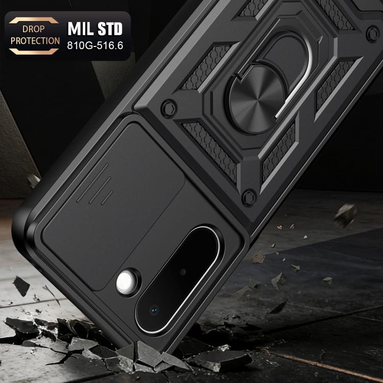 Sliding Camera Cover Design TPU+PC Phone Case, For OnePlus N6x 5G, For OnePlus Nord 6 5G, For OnePlus Turbo 6 / Turbo 6V 5G