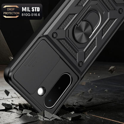 Sliding Camera Cover Design TPU+PC Phone Case, For OnePlus N6x 5G, For OnePlus Nord 6 5G, For OnePlus Turbo 6 / Turbo 6V 5G