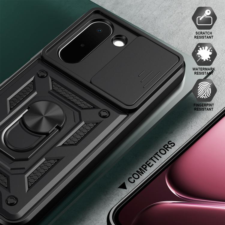 Sliding Camera Cover Design TPU+PC Phone Case, For OnePlus N6x 5G, For OnePlus Nord 6 5G, For OnePlus Turbo 6 / Turbo 6V 5G