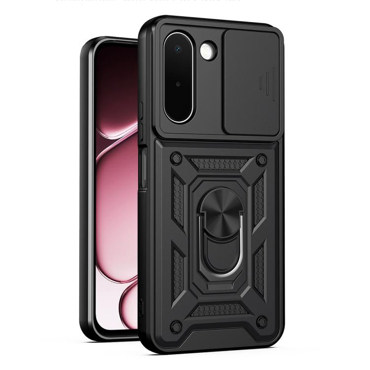 Sliding Camera Cover Design TPU+PC Phone Case, For OnePlus N6x 5G, For OnePlus Nord 6 5G, For OnePlus Turbo 6 / Turbo 6V 5G
