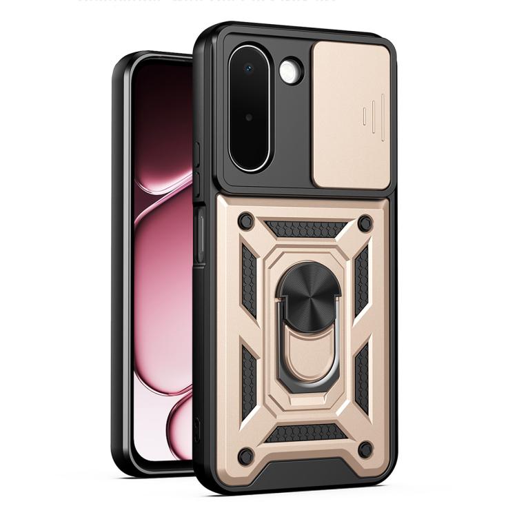 Sliding Camera Cover Design TPU+PC Phone Case, For OnePlus N6x 5G, For OnePlus Nord 6 5G, For OnePlus Turbo 6 / Turbo 6V 5G