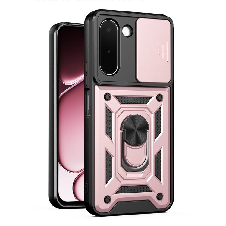 Sliding Camera Cover Design TPU+PC Phone Case, For OnePlus N6x 5G, For OnePlus Nord 6 5G, For OnePlus Turbo 6 / Turbo 6V 5G