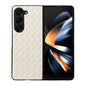 Woven Texture Folding Phone Case, For Samsung Galaxy Z Fold5 5G, For Samsung Galaxy Z Flip5 5G