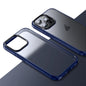 Ice-Crystal Matte TPU Hard PC Phone Case, For iPhone 15 Pro Max, For iPhone 15 Pro, For iPhone 15 Plus, For iPhone 15