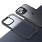 Ice-Crystal Matte TPU Hard PC Phone Case, For iPhone 15 Pro Max, For iPhone 15 Pro, For iPhone 15 Plus, For iPhone 15