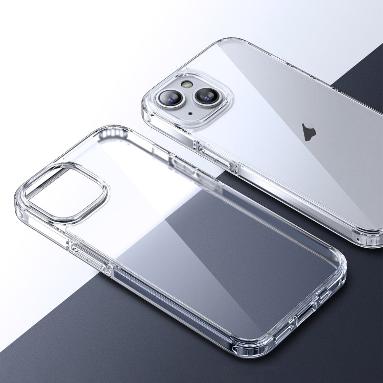 Ice Crystal Transparent PC + TPU Phone Case, For iPhone 15 Pro Max, For iPhone 15 Pro, For iPhone 15 Plus, For iPhone 15