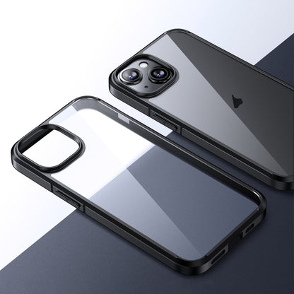 Ice Crystal Transparent PC + TPU Phone Case, For iPhone 15 Pro Max, For iPhone 15 Pro, For iPhone 15 Plus, For iPhone 15
