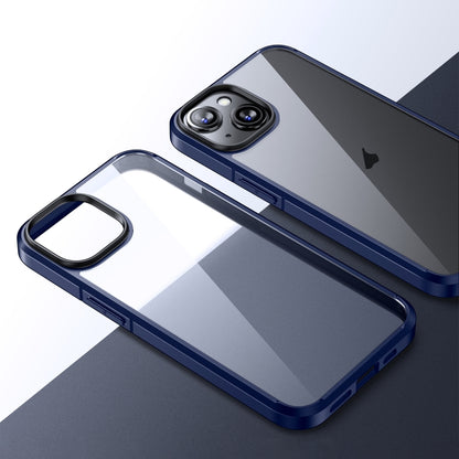 Ice Crystal Transparent PC + TPU Phone Case, For iPhone 15 Pro Max, For iPhone 15 Pro, For iPhone 15 Plus, For iPhone 15
