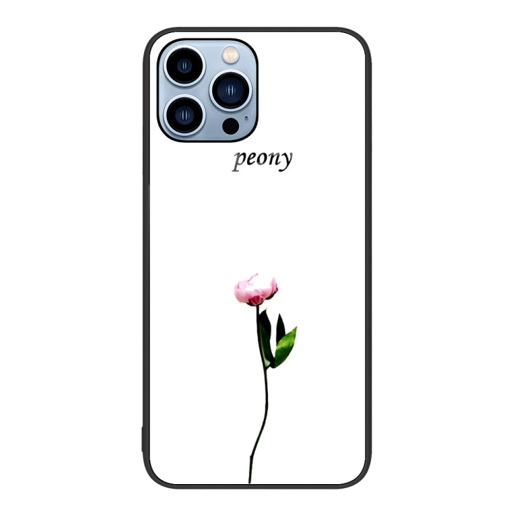 Colorful Painted Glass Phone Case, For iPhone 15 Pro Max