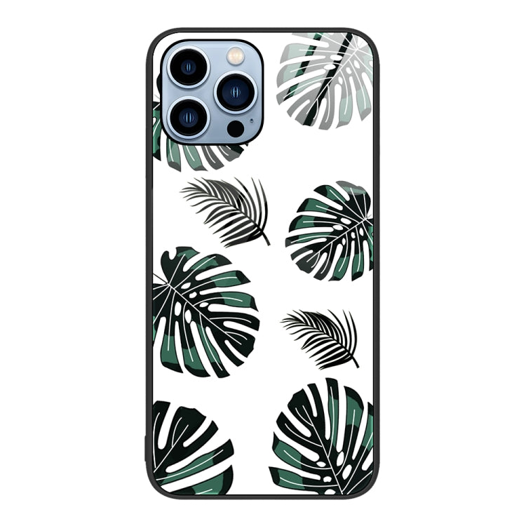 Colorful Painted Glass Phone Case, For iPhone 15 Pro