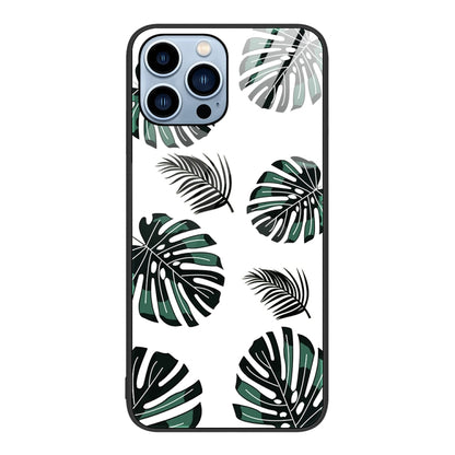 Colorful Painted Glass Phone Case, For iPhone 15 Pro
