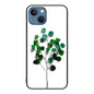 Colorful Painted Glass Phone Case, For iPhone 15 Plus