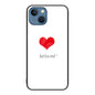 Colorful Painted Glass Phone Case, For iPhone 15
