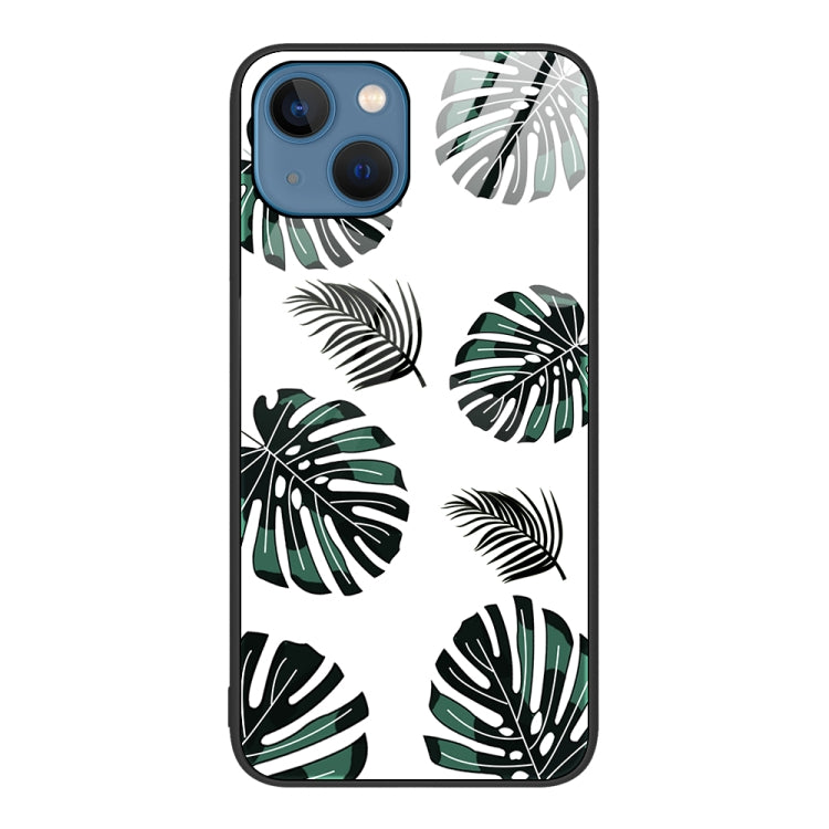 Colorful Painted Glass Phone Case, For iPhone 15