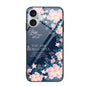 Colorful Painted Glass Phone Case, For iPhone 16 Plus