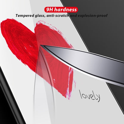 Colorful Painted Glass Phone Case, For iPhone 15 Plus