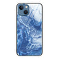 Marble Pattern Glass Protective Phone Case