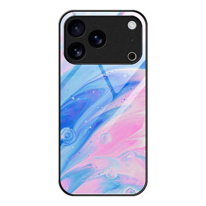 Marble Pattern Glass Protective Phone Case